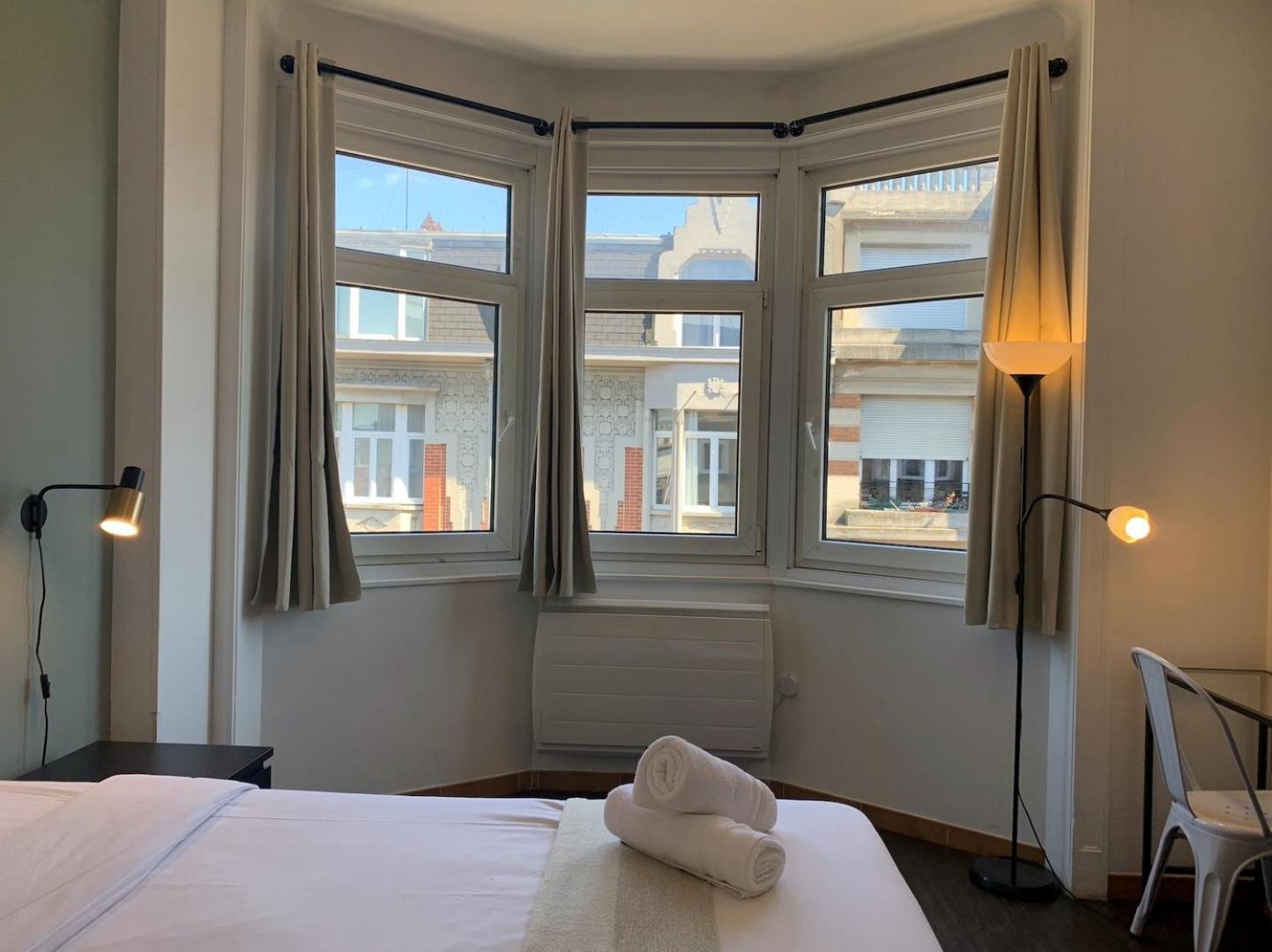 Appartement 2 Chambres Avec Parking, Proche Metro Lille Eksteriør bilde